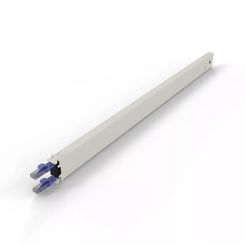 PATCHBOX patchbox.one CONE30UTPVI ištraukiama kasetė tinklo jungiamiesiems laidams, 30RU, Cat6a, UTP, violetinė