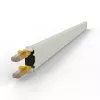 Tinklo kabelis PATCHBOX CONE30UTPYL RJ-45 Cat6a 1,8 m geltonas