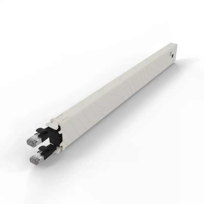Tinklo kabelis PATCHBOX CONEX8STPBK RJ-45 Cat6a 0,8 m Juoda