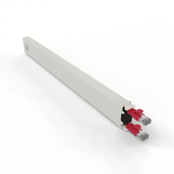 Tinklo laidas PATCHBOX CONEX8STPRD RJ-45 Cat6a 0,8 m raudonas