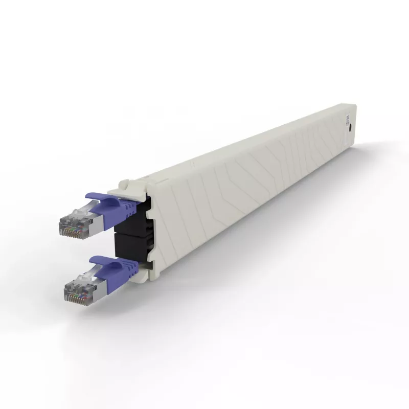 PATCHBOX CONEX8STPVI tinklo kabelis Violetinis 0.8 m Cat6a U/FTP STP