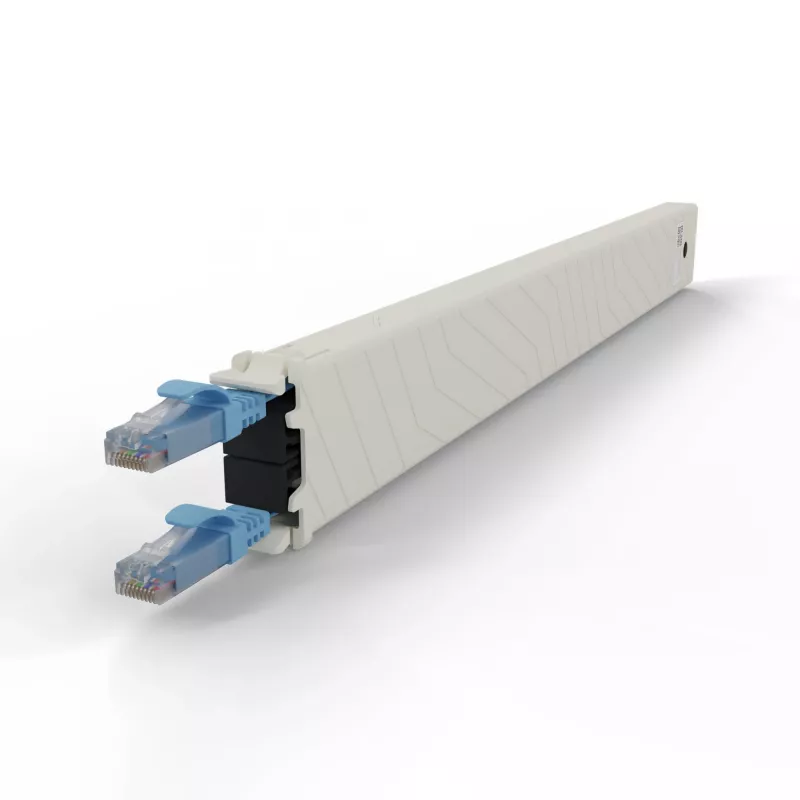 Tinklo kabelis PATCHBOX CONEX8UTPBL RJ-45 Cat6a 0,8 m mėlynas