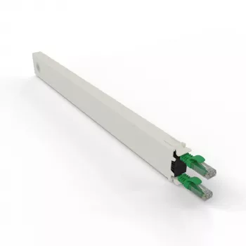 PATCHBOX .one CONEX8UTPGR 8RU Cat6a UTP ištraukiamoji vario kasetė, žalia