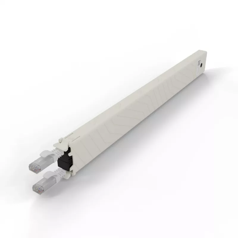 Tinklo kabelis PATCHBOX CONEX8UTPWH RJ-45 Cat6a 0,8 m Baltas