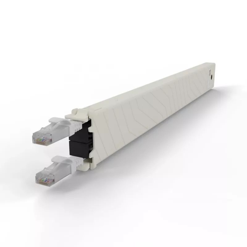 Tinklo kabelis PATCHBOX CONEX8UTPWH RJ-45 Cat6a 0,8 m Baltas