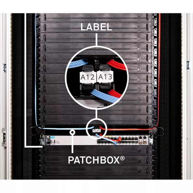 PATCHBOX identifikacinės etiketės 60 vnt.