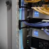 Kabelių tvarkymo panelė PATCHBOX Patchcatch Solo 24 vnt. komplektas Juoda Raudona