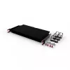 Kabelių valdymo plokštė PATCHBOX One PONEFRAME 19 col. juoda