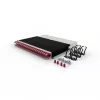 Tinklo kabelis PATCHBOX PONEX8STPRD RJ-45 Cat6a 0,8 m raudonas