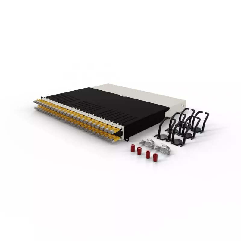 Tinklo kabelis PATCHBOX PONEX8STPYL 0,8 m Cat6a U/FTP geltonas