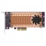 QNAP QM2-2S-220A vidinė PCIe sąsajos plokštė M.2 SSD