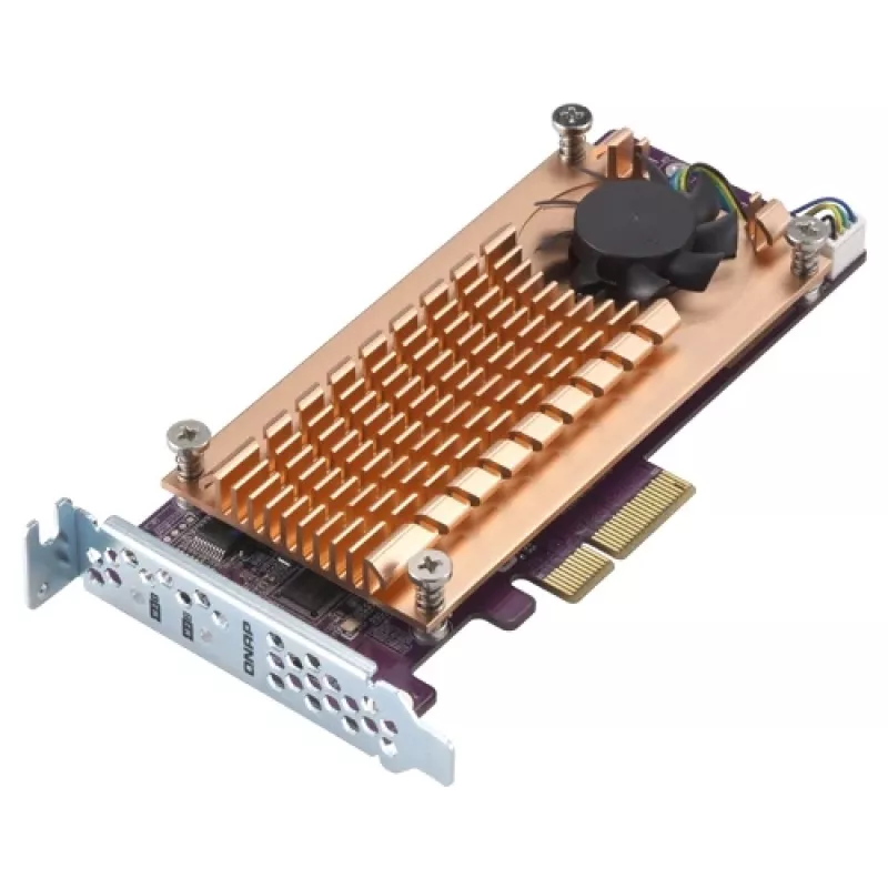 QNAP QM2-2S-220A vidinė PCIe sąsajos plokštė M.2 SSD