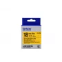 Epson kasetė etiketėms Strong Adhesive LK-5YBW juoda/geltona 18 mm (9 m)