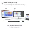 HP Series 7 Pro 27 colių QHD Monitor - 727pq, 68,6 cm (27 colių), 2560 x 1440 pikselių, Quad HD, LCD, 5 ms, Juoda