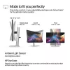 HP Series 7 Pro 27 colių QHD Monitor - 727pq, 68,6 cm (27 colių), 2560 x 1440 pikselių, Quad HD, LCD, 5 ms, Juoda