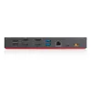 Lenovo 40AF0135UK dokavimo stotelė / prievadų kartotuvas, laidinis USB 3.2 Gen 1 (3.1 Gen 1) Type-C, juoda