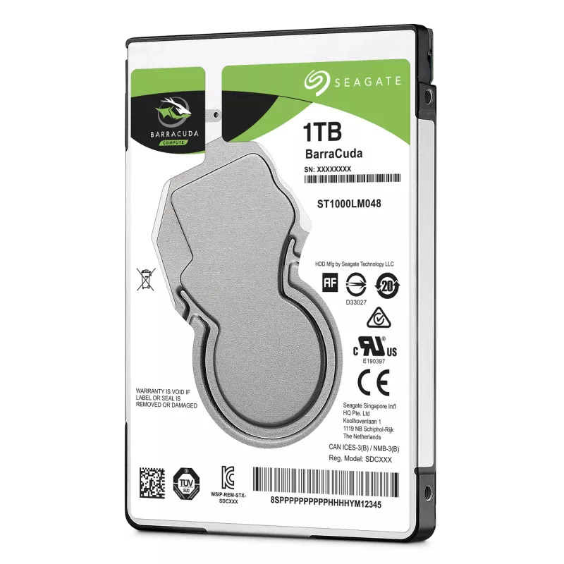 Kietasis diskas Seagate BarraCuda 1000GB 2.5 colio SATA ST1000LM048