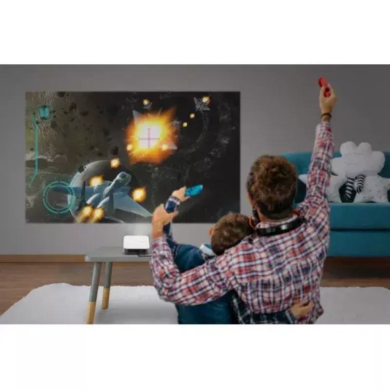 Projektorius Viewsonic PX701-4K, 3200 ANSI liumenų, DMD, UHD 4K (3840x2160), baltas