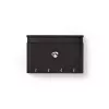 USB centras Nedis TCARF200BK USB 3.2 Gen 1 Type-C juodas