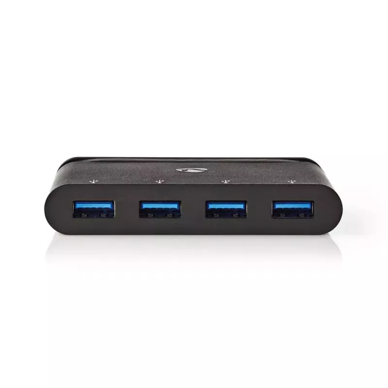 USB centras Nedis TCARF200BK USB 3.2 Gen 1 Type-C juodas