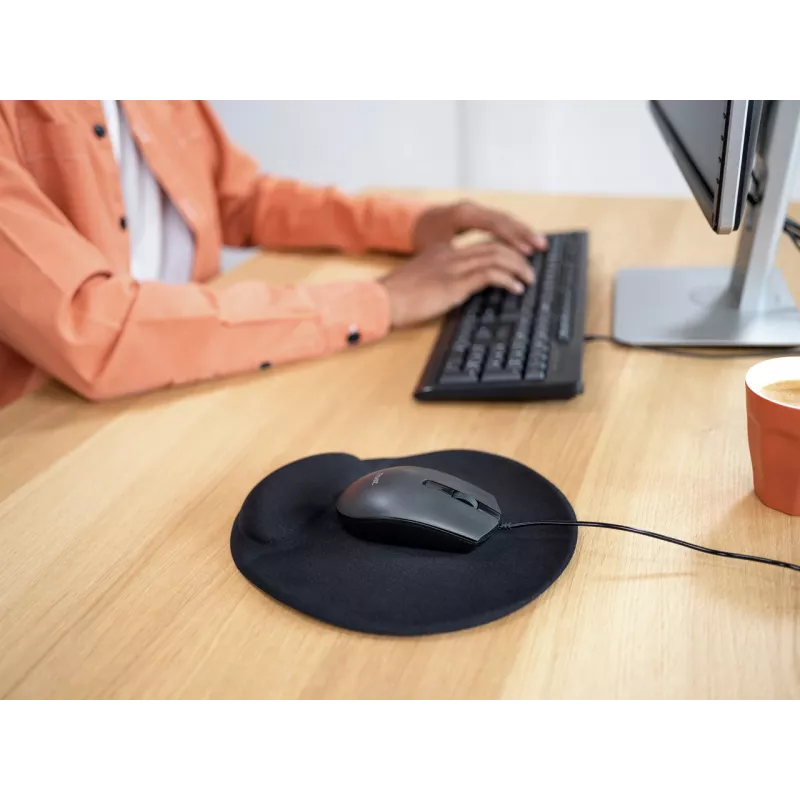 Trust Basi Office ambidekstrinė USB Type-A optinė 1200 DPI pelė