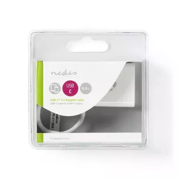 USB vaizdo adapteris Nedis CCGB64651WT02 3840 x 2160 pikseliai Baltas