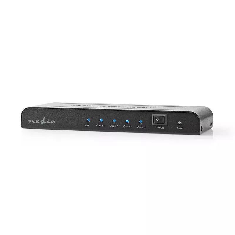 Nedis VSPL3474AT 4x HDMI skirstytuvas 4K@60 Hz