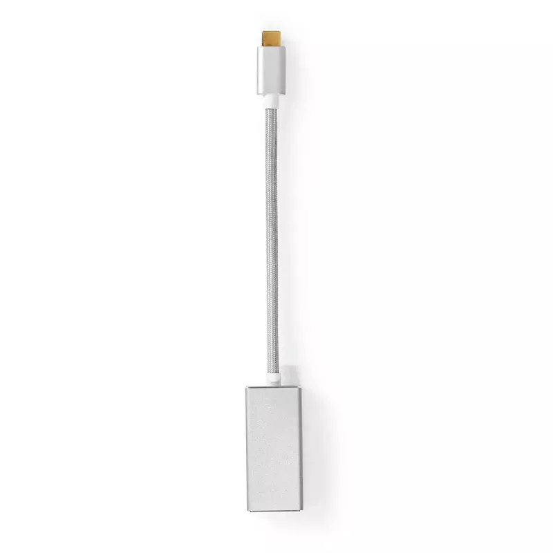 Vaizdo kabelio adapteris Nedis CCTB64450AL02 0,2 m USB Type-C DisplayPort