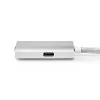 Nedis CCTB64680AL20 vaizdo kabelio adapteris 2 m HDMI A tipo USB Type-C sidabrinis