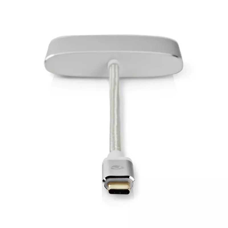Nedis CCTB64760AL02 3-in-1 USB-C adapteris su VGA, aliumininis, 0.2 m
