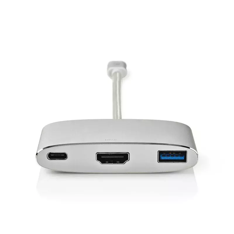 Laptop stotelė Nedis CCTB64765AL02 sidabrinė 5 Gbit/s