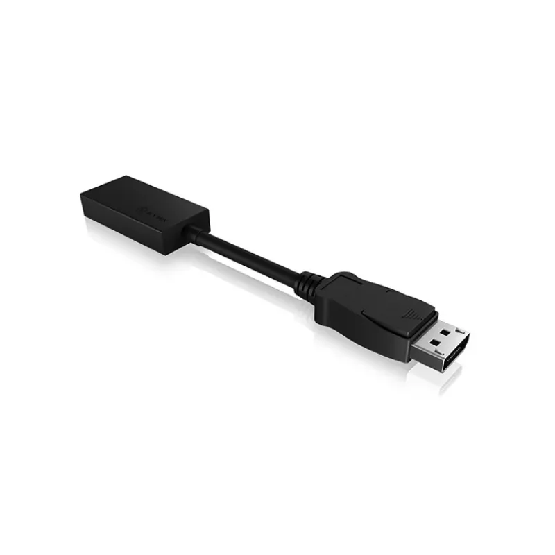 ICY BOX IB-AC508a DisplayPort į HDMI adapteris, juodas