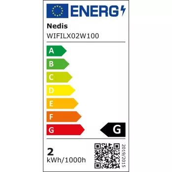 Nedis WIFILX02W100 LED dekoratyvi apšvietimo juosta 100 LED, 3,21 W, 10 m, IP65, balta