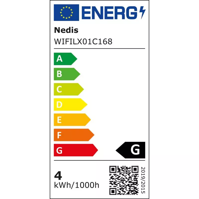 Nedis WIFILX01C168 LED girlianda 168 SMD modulių, 5.35 W, 20 m, IP65