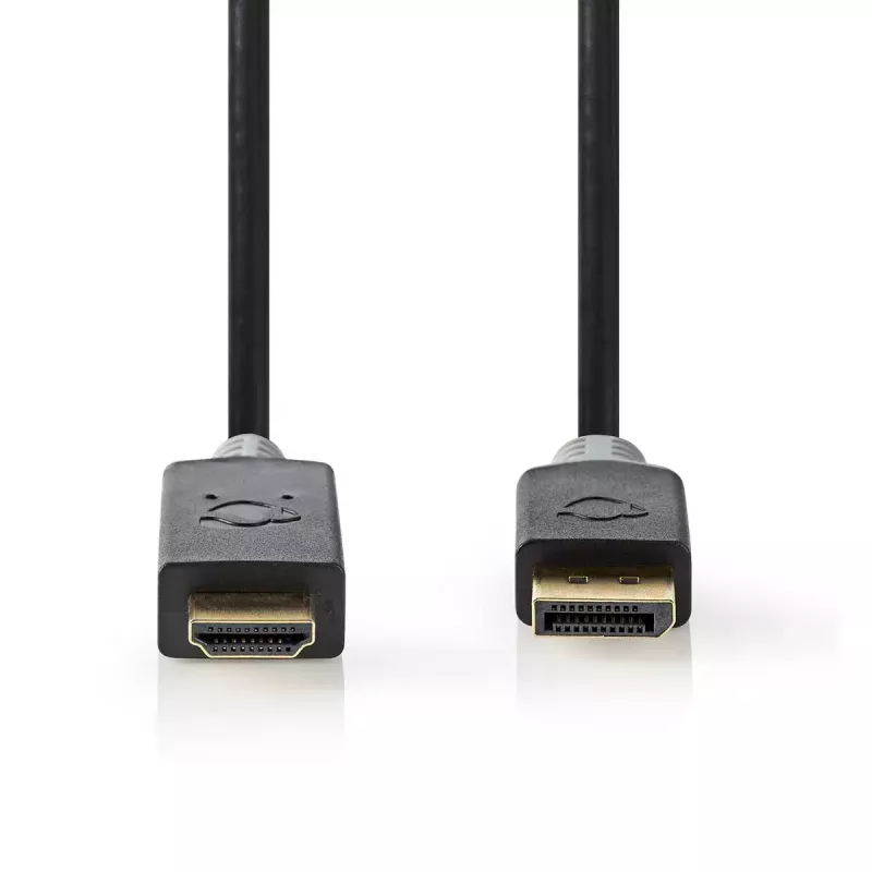 Vaizdo kabelio adapteris Nedis CCBW37100AT10 1 m DisplayPort → HDMI juodas