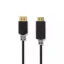 Vaizdo kabelio adapteris Nedis CCBW37100AT10 1 m DisplayPort → HDMI juodas