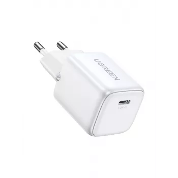 Vidinis įkroviklis Ugreen 15324 Universal White AC 1 USB Type-C prievadas 20 W