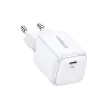Vidinis įkroviklis Ugreen 15324 Universal White AC 1 USB Type-C prievadas 20 W