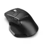 JLab Audio Epic Office dešinės rankos belaidė pelė – Bluetooth + USB Type-A, optinė 2400 DPI, 9 mygtukai, ratukas, juoda
