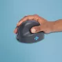 R-Go Tools vertikali pelė R-Go HE Basic, ergonomiška, vidutinė (rankos dydis ≥ 185 mm), dešinei rankai, Bluetooth, pilka