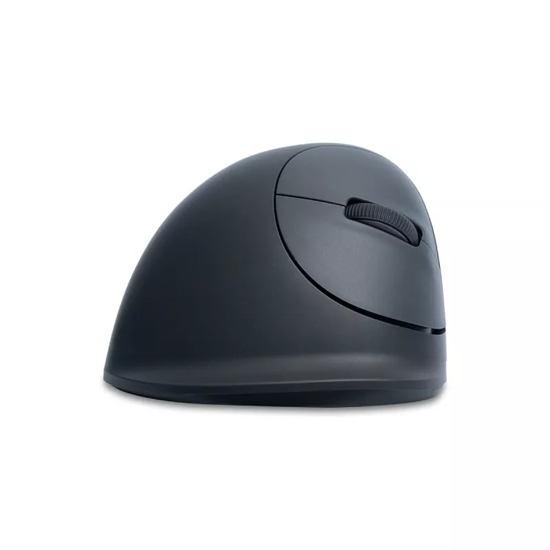 R-Go Tools vertikali pelė R-Go HE Basic, ergonomiška, vidutinė (rankos dydis ≥ 185 mm), dešinei rankai, Bluetooth, pilka