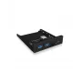 USB centrinis įrenginys (hub) ICY BOX IB-HUB1417-i3 juodas