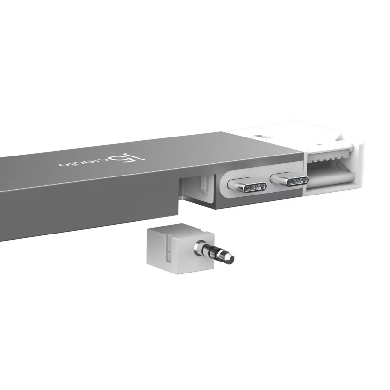 USB HUB j5create JCD395 4K60 Elite Pro Wired USB4 su MagSafe rinkiniu