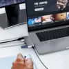 USB HUB j5create JCD395 4K60 Elite Pro Wired USB4 su MagSafe rinkiniu