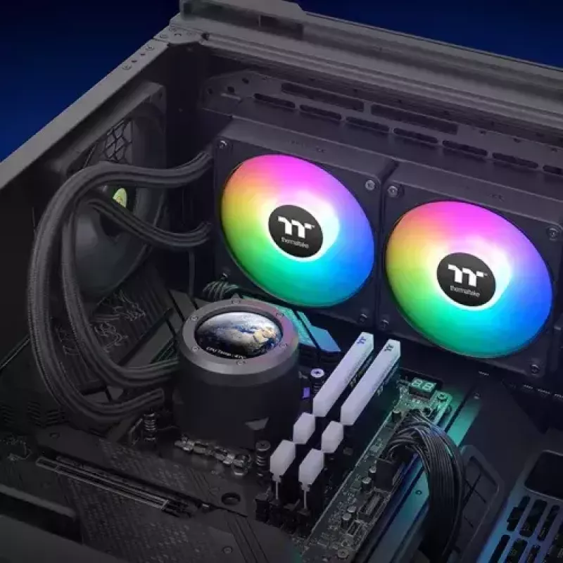All-in-one skysčio aušintuvas Thermaltake CL-W416-PL14SW-A (TH280 V2 Ultra EX ARGB Sync)