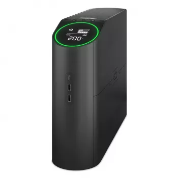 APC Back-UPS Pro BGM2200B-GR - 2200VA/1320W, 4x Schuko ir 2x C13 lizdai, 3x USB įkroviklis, USB duomenų prievadas