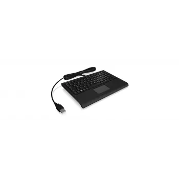 Klaviatūra KeySonic ACK-3410 (DE) Office USB QWERTZ Juoda