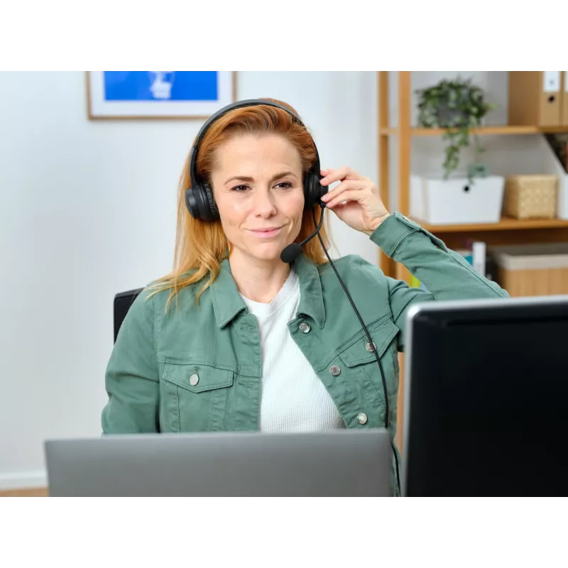 Trust Ayda laidinė ausinė su mikrofonu, ant ausų, skambučiams ir muzikai, juoda