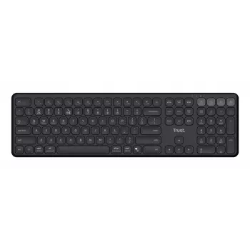Trust Vaiya klaviatūra Home/Office RF belaidė + Bluetooth QWERTZ vokiška juoda