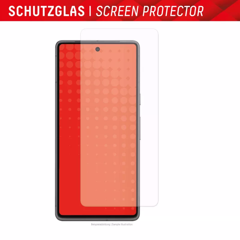 Displex Screen Protector (10H) skirta Google Pixel 8a, su EASY-ON® Eco montavimo rėmeliu, atspari įbrėžimams